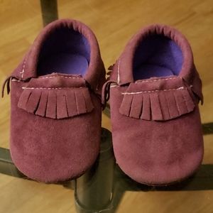 Baby girl moccasins
